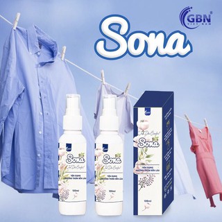 Nước xả vải khô SONA hương ban mai