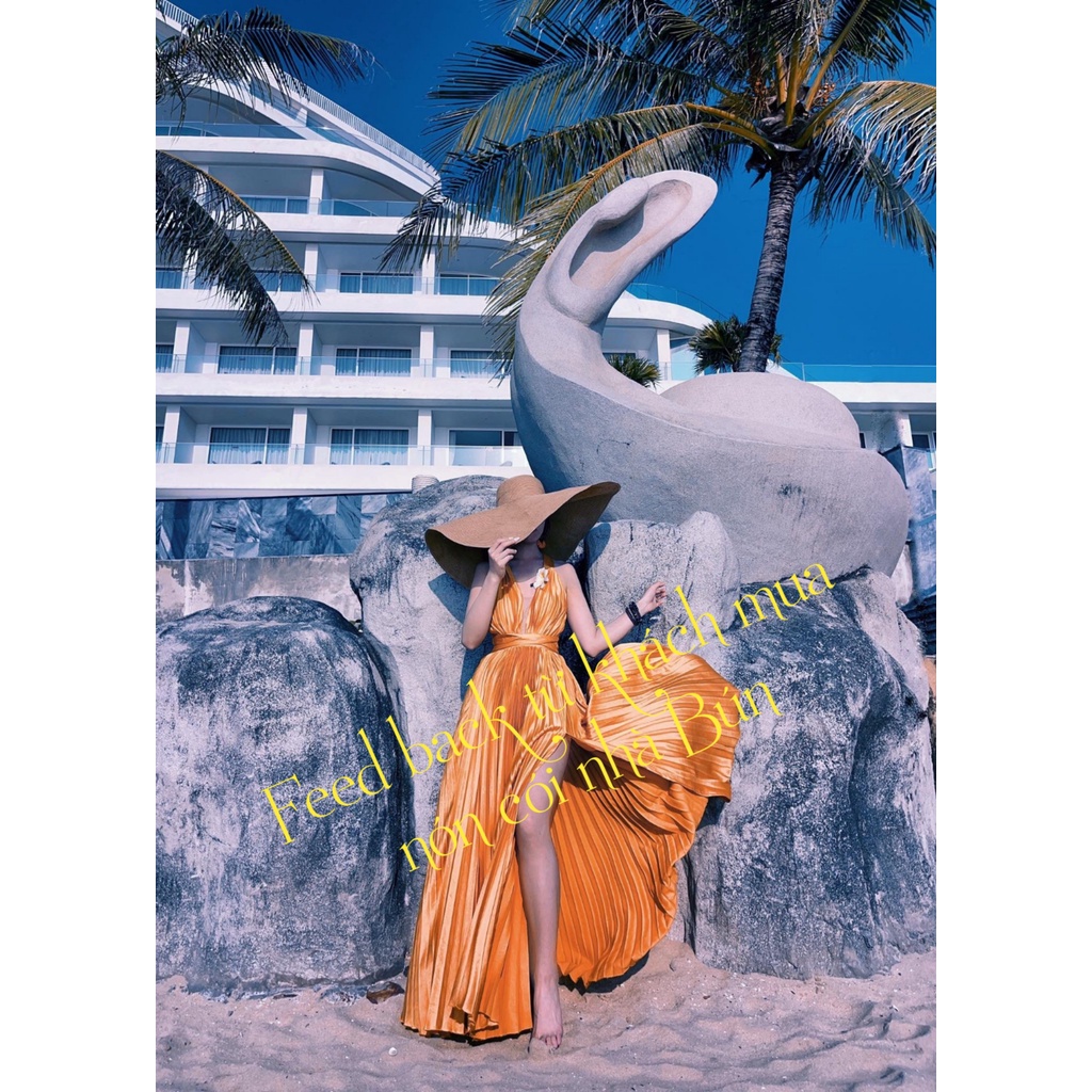 [SIÊU PHẨM] Nón Cói Buông Vành Đại Sống Ảo 72cm