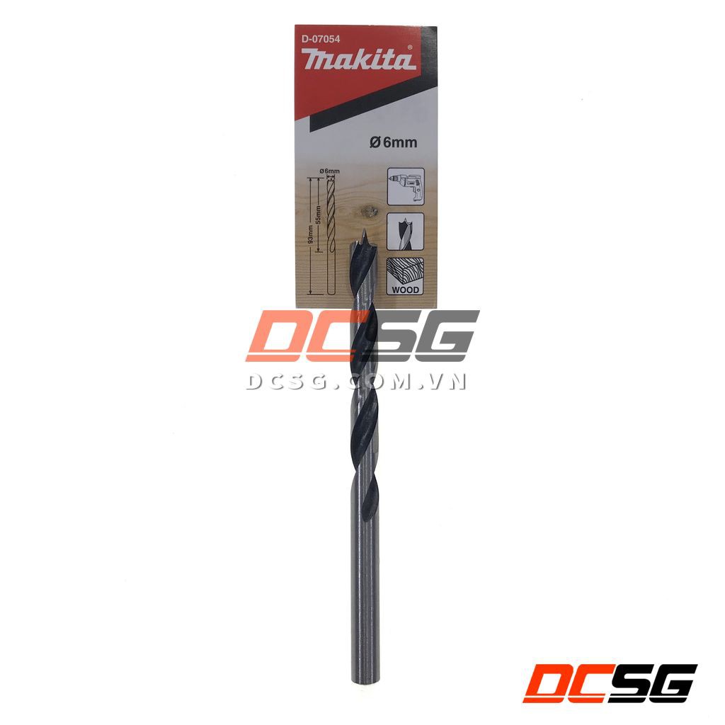 Mũi khoan gỗ chuôi tròn 3.0-10mm Makita | DCSG