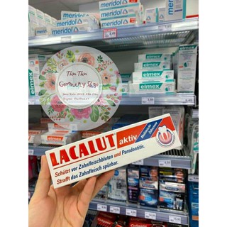 (có bill) Kem đánh răng La.calut Aktiv Đức 100ml