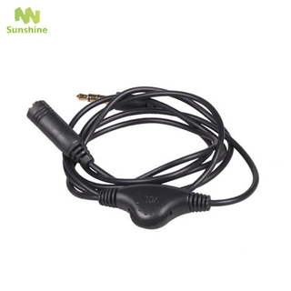 Dây Cáp Âm Thanh Nối Dài 1m Với Nút Điều Chỉnh Âm Lượng Dài 3.5mm