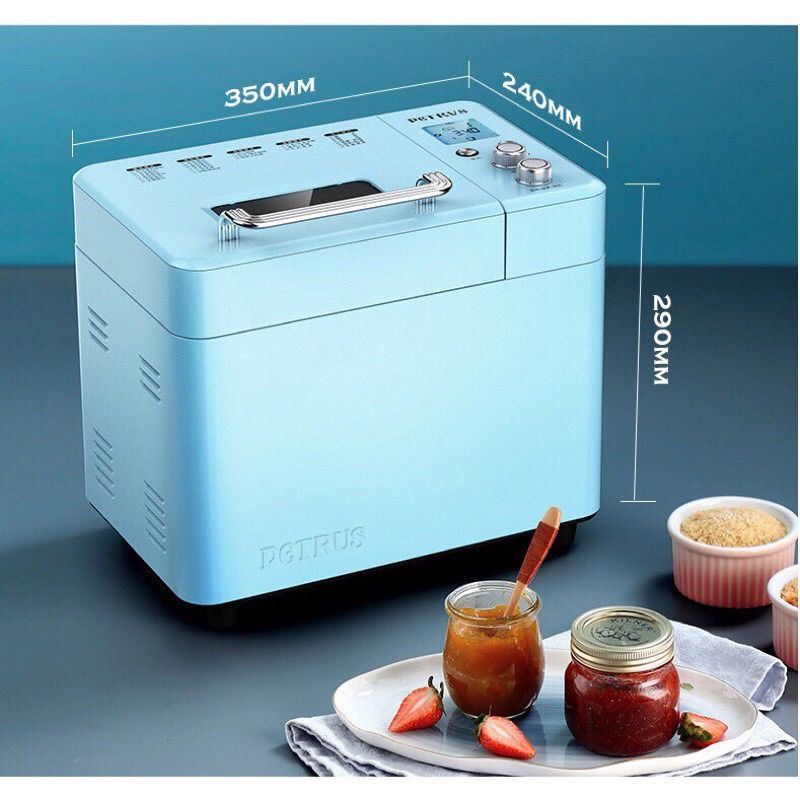 Máy làm bánh mì tự động RANBEM 135G Sách hướng dẫn bàn phím 100% tiếng việt tặng kèm file công thức làm bánh