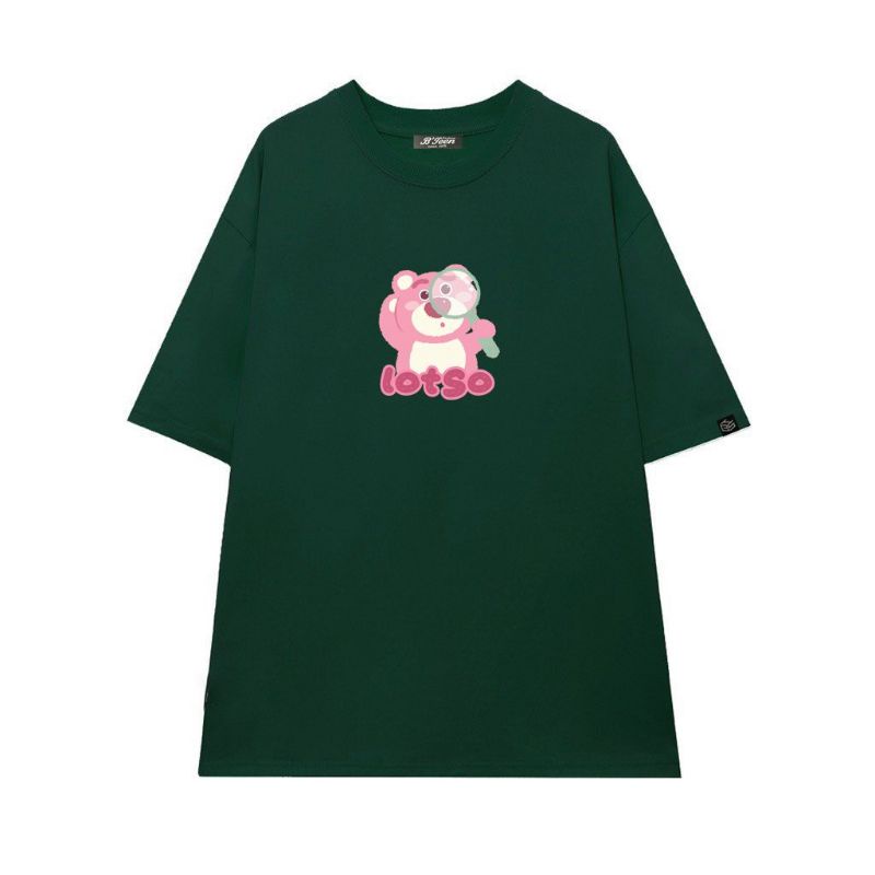 Áo thun táy lỡCó size Full màugấu Lotso