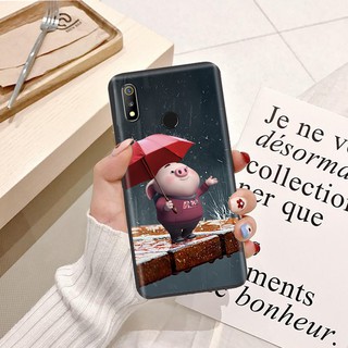 Ốp lưng Oppo A12 Silicon dẻo hình Heo Con Dễ Thương