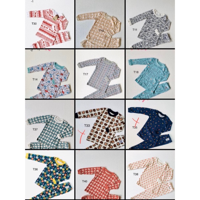 Bộ tay dài xuất Hàn bé trai và gái size 90-130