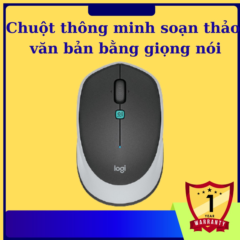 Chuột máy tính thông minh. Chuột máy tính, Chuột máy tính soạn thảo văn bản bằng giọng nói Logitec