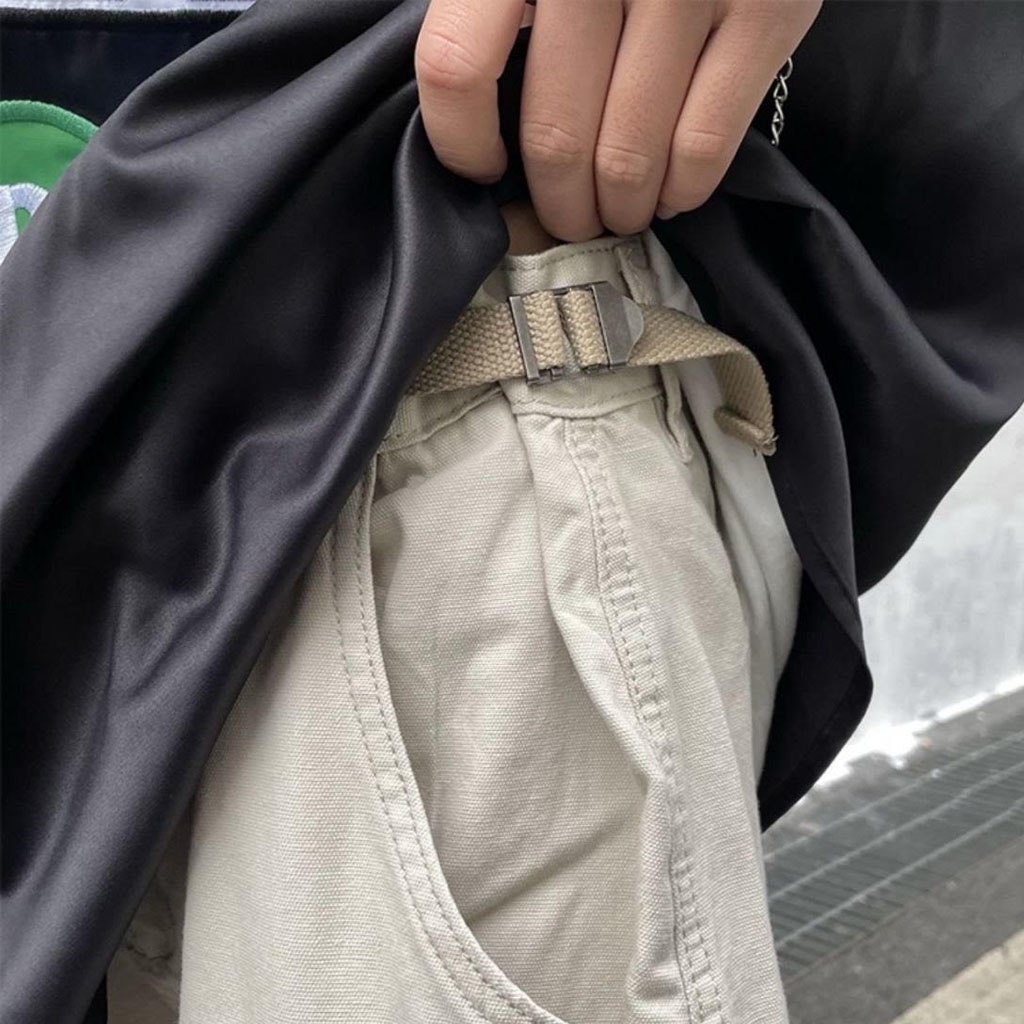 Quần kaki túi hộp unisex Trơn, quần cargo pants túi hộp nam nữ phong cách ulzzang