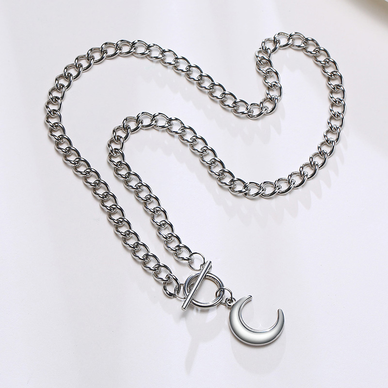 Vnox vòng cổ Mặt Trăng Khuyết Phong Cách Boho Thời Trang