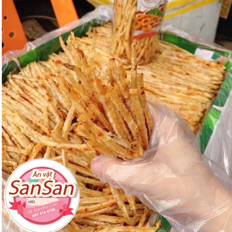 Cá Thiều sấy cắt sợi 250gr - Ăn vặt SanSan Hà Nội | BigBuy360 - bigbuy360.vn