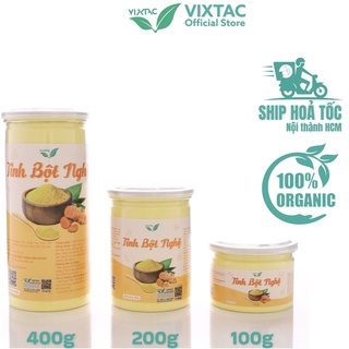 Tinh bột nghệ nguyên chất vixtac organic tbn lựa chọn