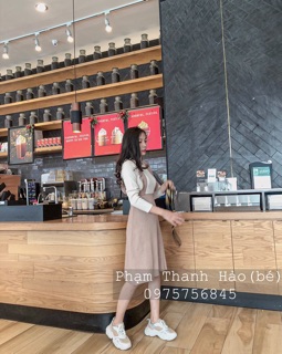(Ảnh thật) Váy yếm len