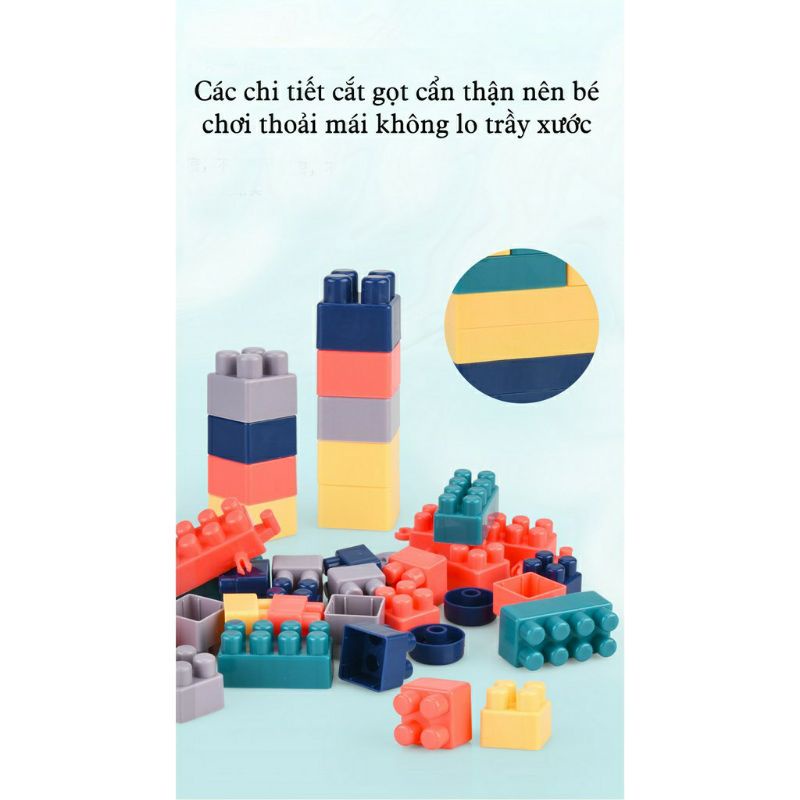 Đồ chơi lego 520 chi tiết, Lego hộp giấy