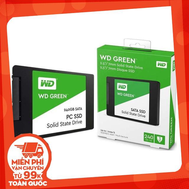 SSD 240GB WD GREEN SATA3 Hàng Chính Hãng - Shopcongnghe