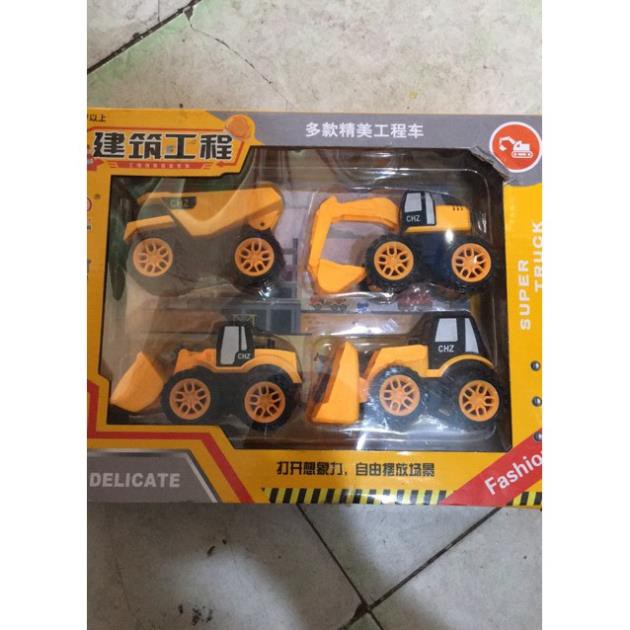 Combo đủ bộ đồ chơi công trường thích hợp cho trẻ nhỏ