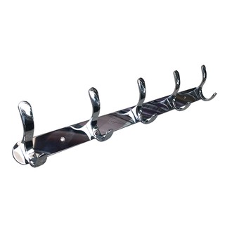Mắc treo quần áo 5 mấu, mắc áo inox 304, mắc áo đôi, móc áo gắn cửa, móc áo 5 mấu