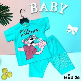 Bộ đồ bé gái, đồ bộ thun cotton 4 chiều dày dặn  be gai 8-23kg