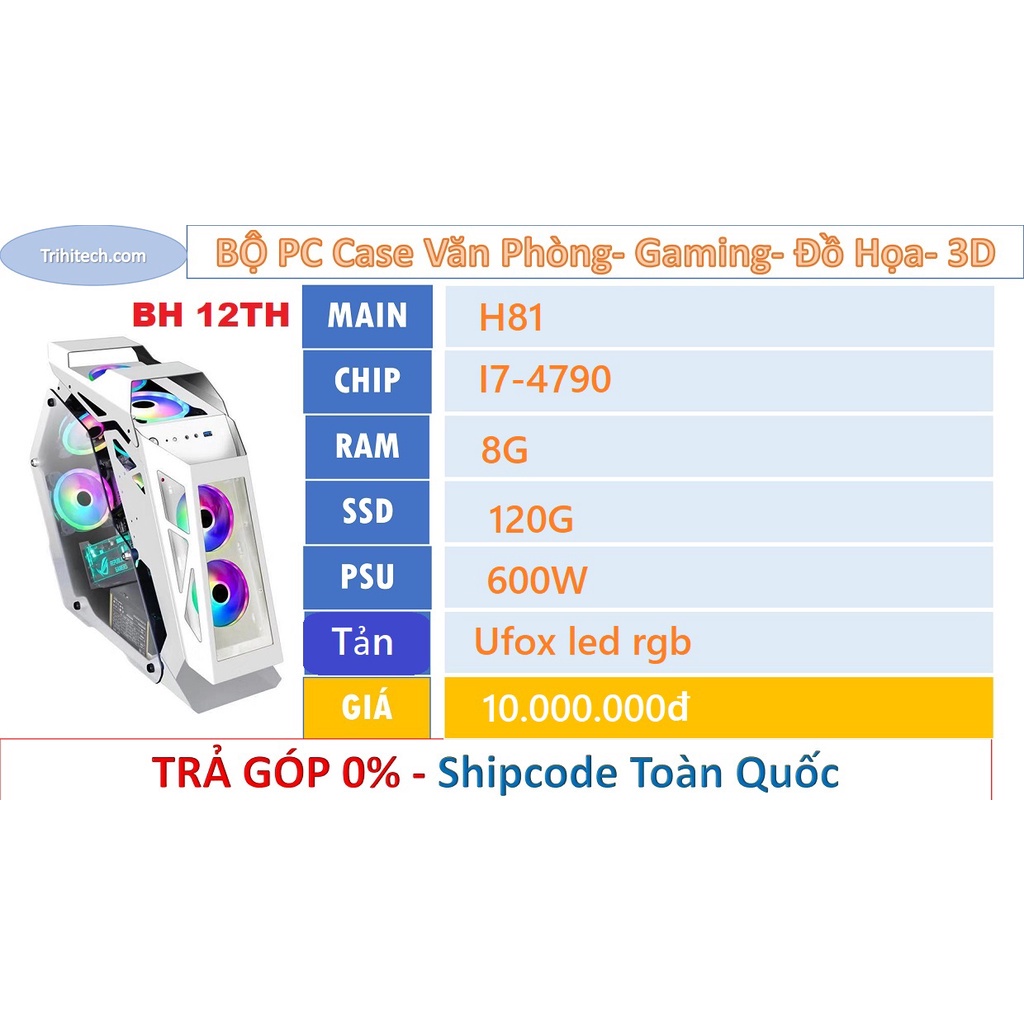 [CẮT LỖ] Máy tính Văn Phòng Dell 7010 i5|ram8g|ssd120g|vga rời đồng bộ dell| màn 19inch | BigBuy360 - bigbuy360.vn