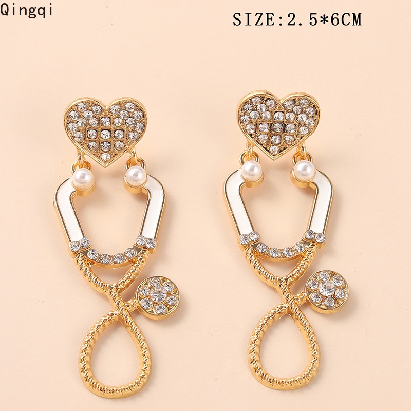 Hoa Tai Miss Zoe Hình Ống Nghe Bác Sĩ Cá Tính Cho Nữ