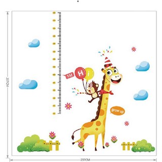 Decal đo chiều cao grow up