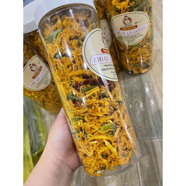 Gà khô lá chanh hộp 500gram đạt chuẩn gà CP | BigBuy360 - bigbuy360.vn