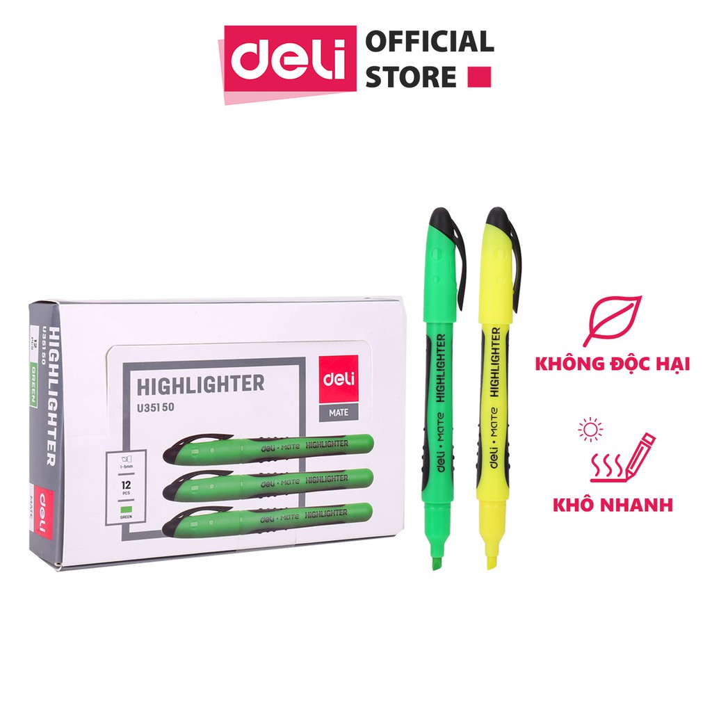 Bút Dạ Quang Deli U35150