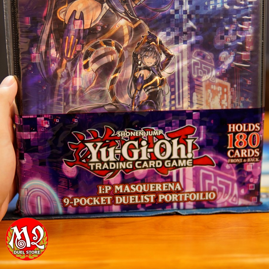 Album sưu tập Yugioh I:P Masquerena 9-Pocket Portfolio - Sức chứa 180 lá bài - Chính hãng Konami