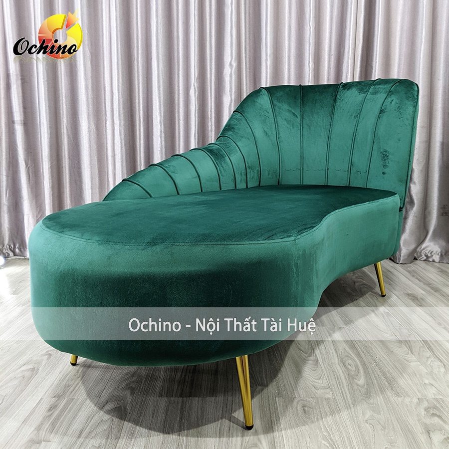 Ghế Sofa Tựa Lưng Dài Mẫu Thuyền Cao Cấp Để Phòng Khách Hoặc Shop Dài 1M7 Phong Cách Bắc Âu (Đủ Màu)