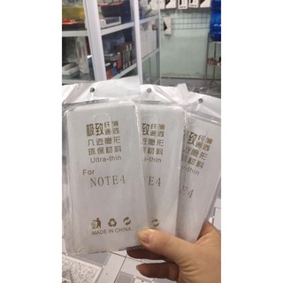 Ốp dẻo trong loại mỏng cho dòng máy samsung galaxy note 4..