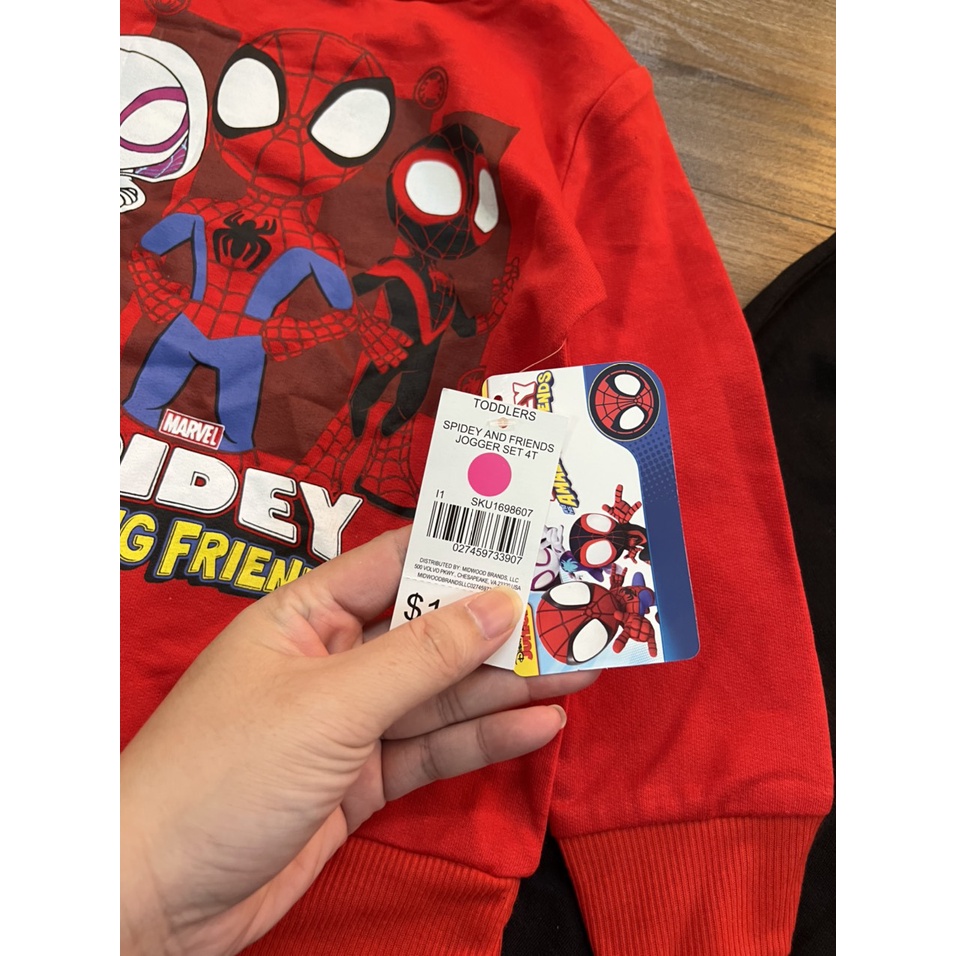 Bộ thu đông Marvel người nhện