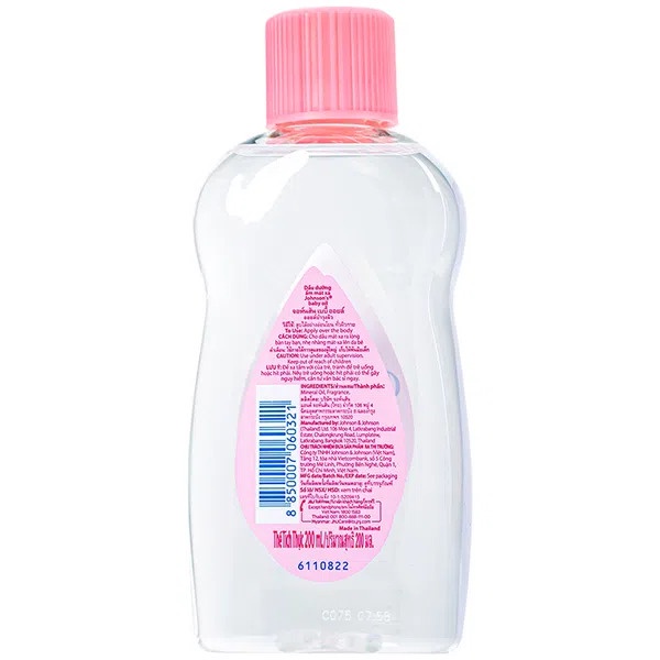 Dầu Johnson's Baby Oil Massage Và Dưỡng Ẩm Cho Bé