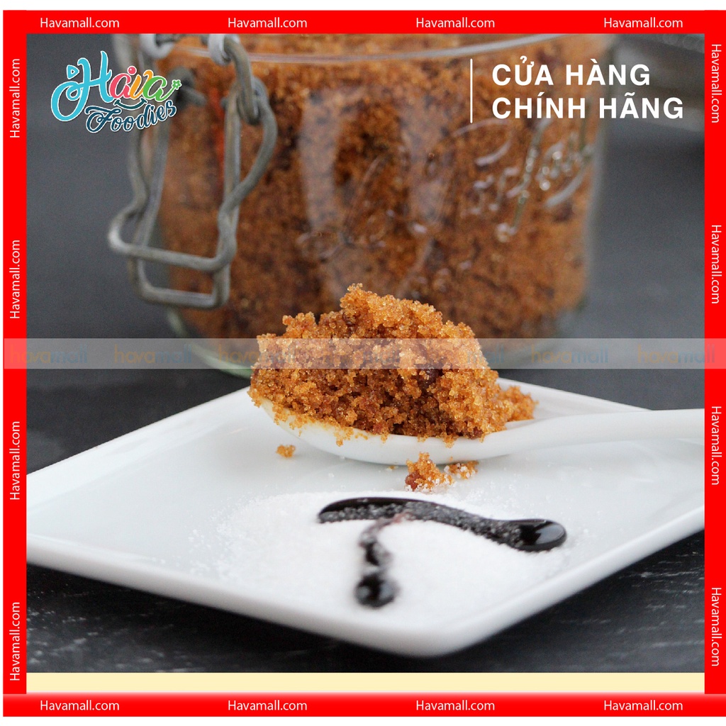Đường Đen Đài Loan Havafood 200gr – Dark Brown Sugar