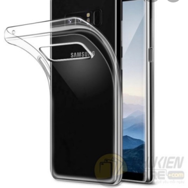 Ốp lưng dẻo TPU cho Galaxy Note 8 trong suốt