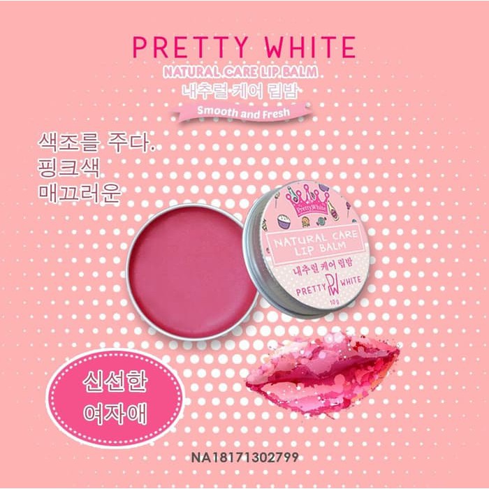 (hàng Mới Về) Son Dưỡng Chăm Sóc Môi Tự Nhiên Màu Trắng | BigBuy360 - bigbuy360.vn