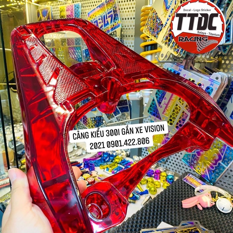 Cảng Vision 2021 mẫu sh300i trong suốt đủ màu