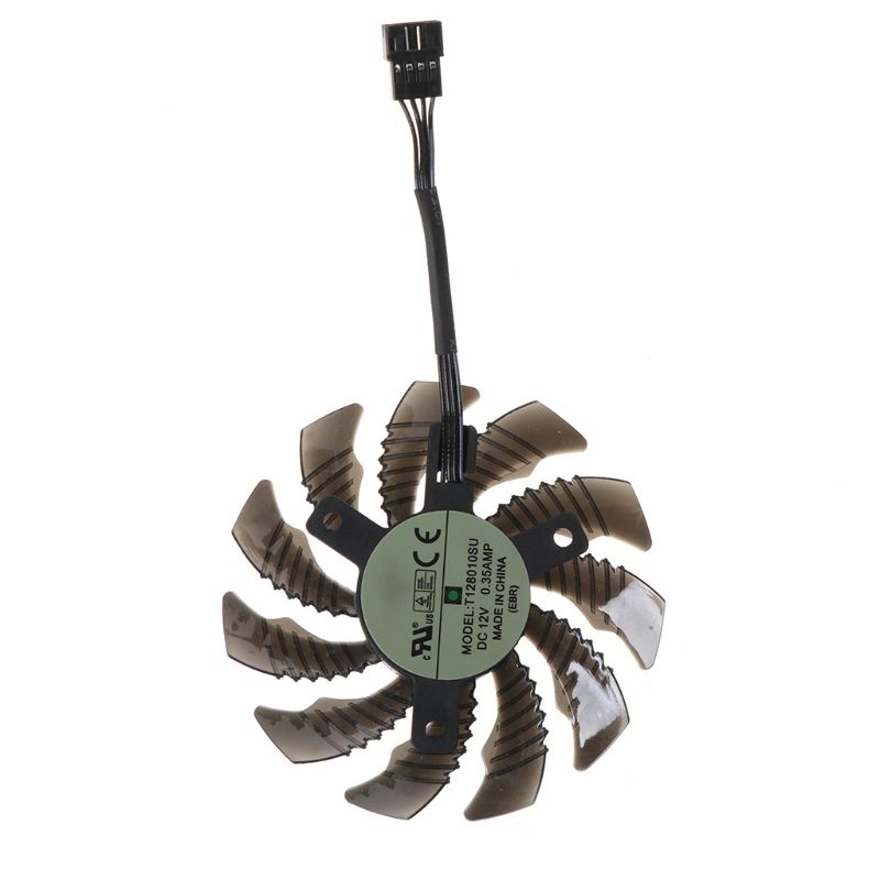 R * 1 / 3 Cái 75mm T128010Quạt Làm Mát 4Pin Thay Thế Cho Gigabyte AORUS GTX 1060 1070 1080 G1 GTX 1070Ti 1080Ti