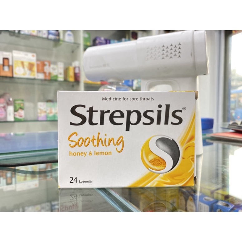 [Chính hãng]  [Hộp 24 Viên] Viên Ngậm Strepsils Nhiều Vị