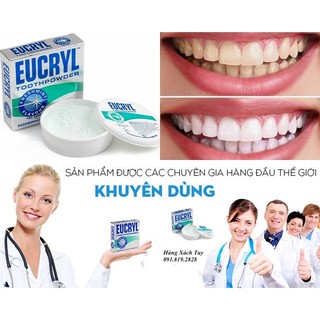 Bột tẩy trắng răng Eucryl Toothpowder Powerful Stain Removal