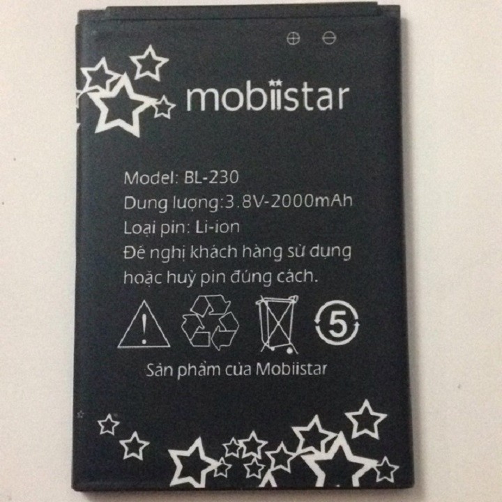 PIN MOBIISTAR TOUCH BEAN 402M, 402C BL-120C ZIN HÃNG