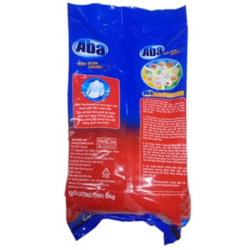 BỘT GIẶT NHIỆT ABA 6kg