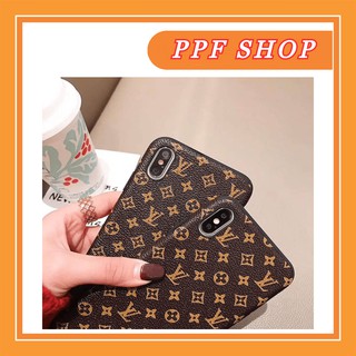 Ốp Lưng LV giả da cực sang cho iPhone [ 6 -> Pro Max ]