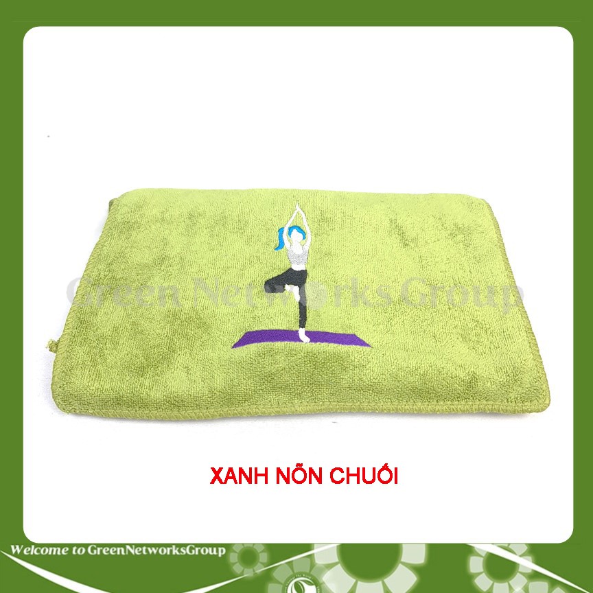 Khăn lau mồ hôi dành cho Yoga, Gym Greennetworks