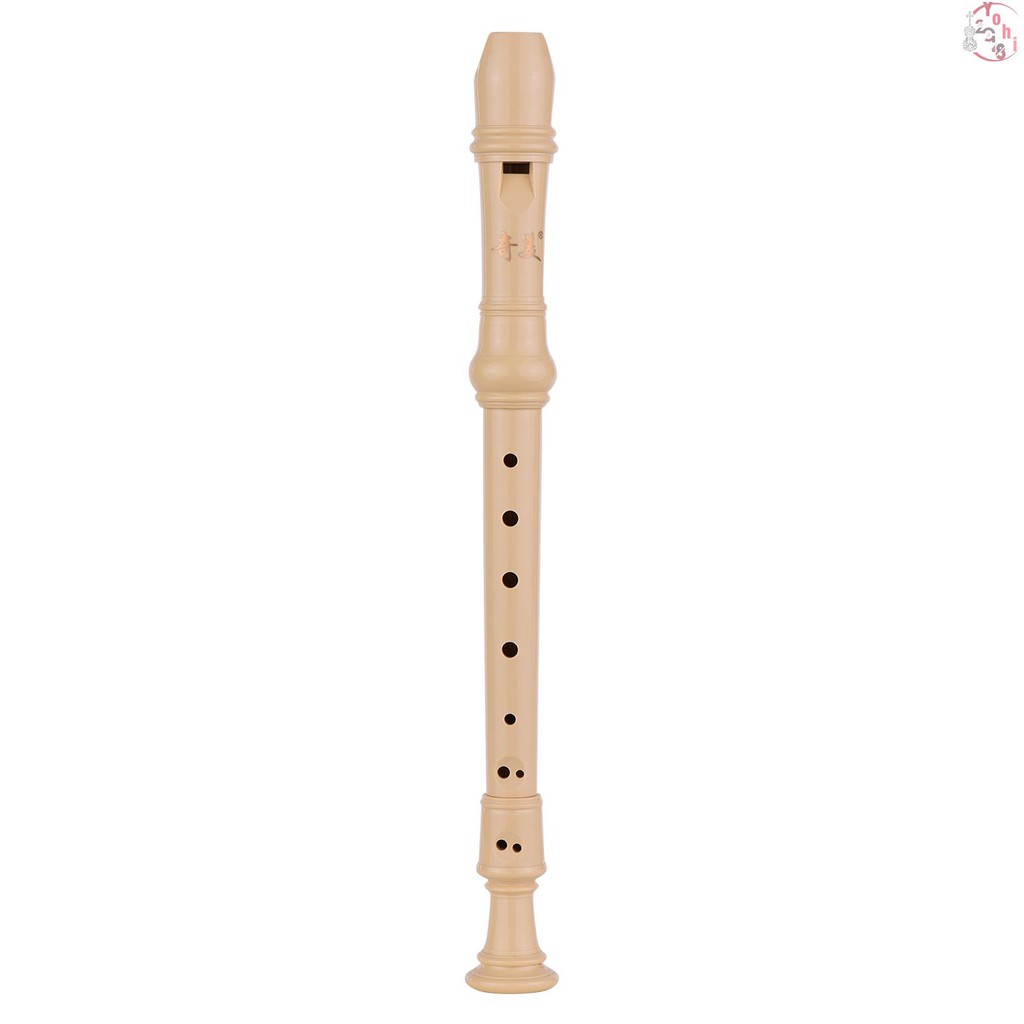 Ống Sáo Soprano 8 Lỗ Bằng Da Pu Kèm Túi Đựng Và Dây Đeo Ngón Tay Tiện Dụng