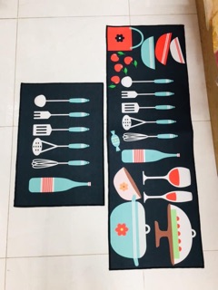 Thảm bếp 3D 1 cặp 2 cái