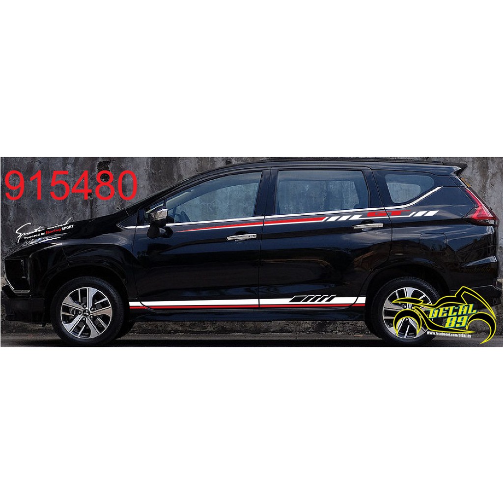 Tem dán sườn ô tô Xpander - Decal Xpander - Tem dán Xpander (915480)