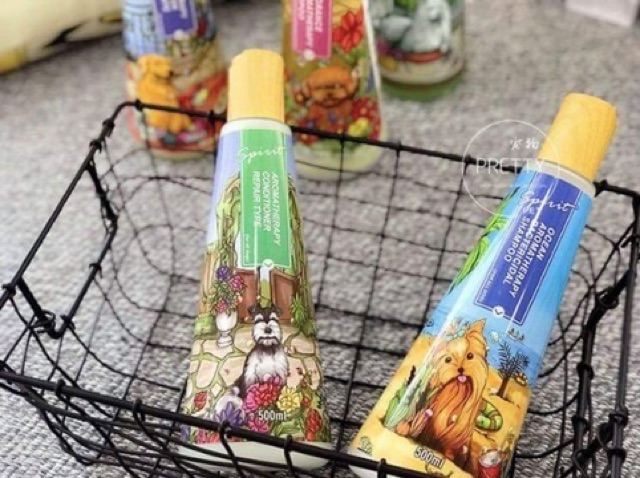 Sữa tắm nước hoa Spirit cực thơm dành cho chó mèo 500ml