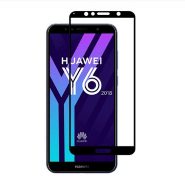 Dán kính 3D Full màn Huawei Y6 Prime 2018 cao cấp