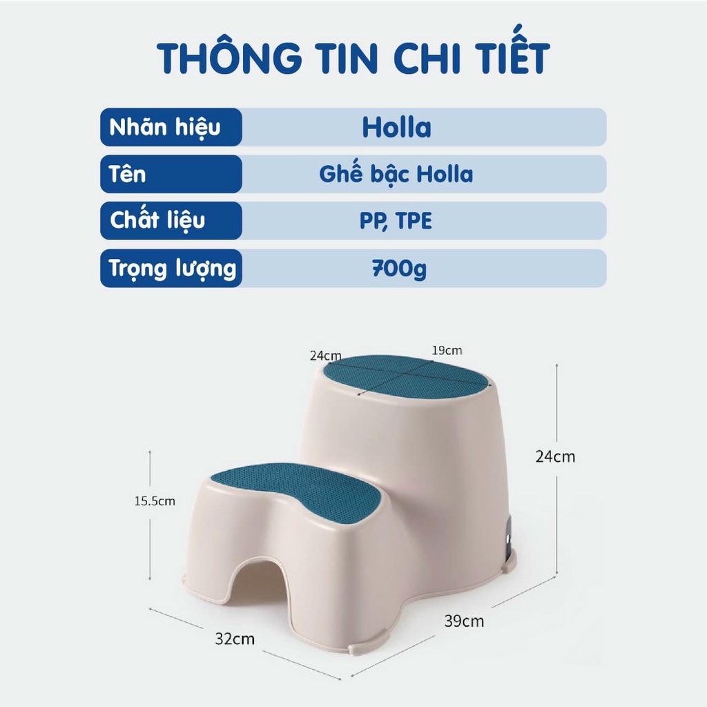 [CHÍNH HÃNG POMO] Ghế bậc HOLLA