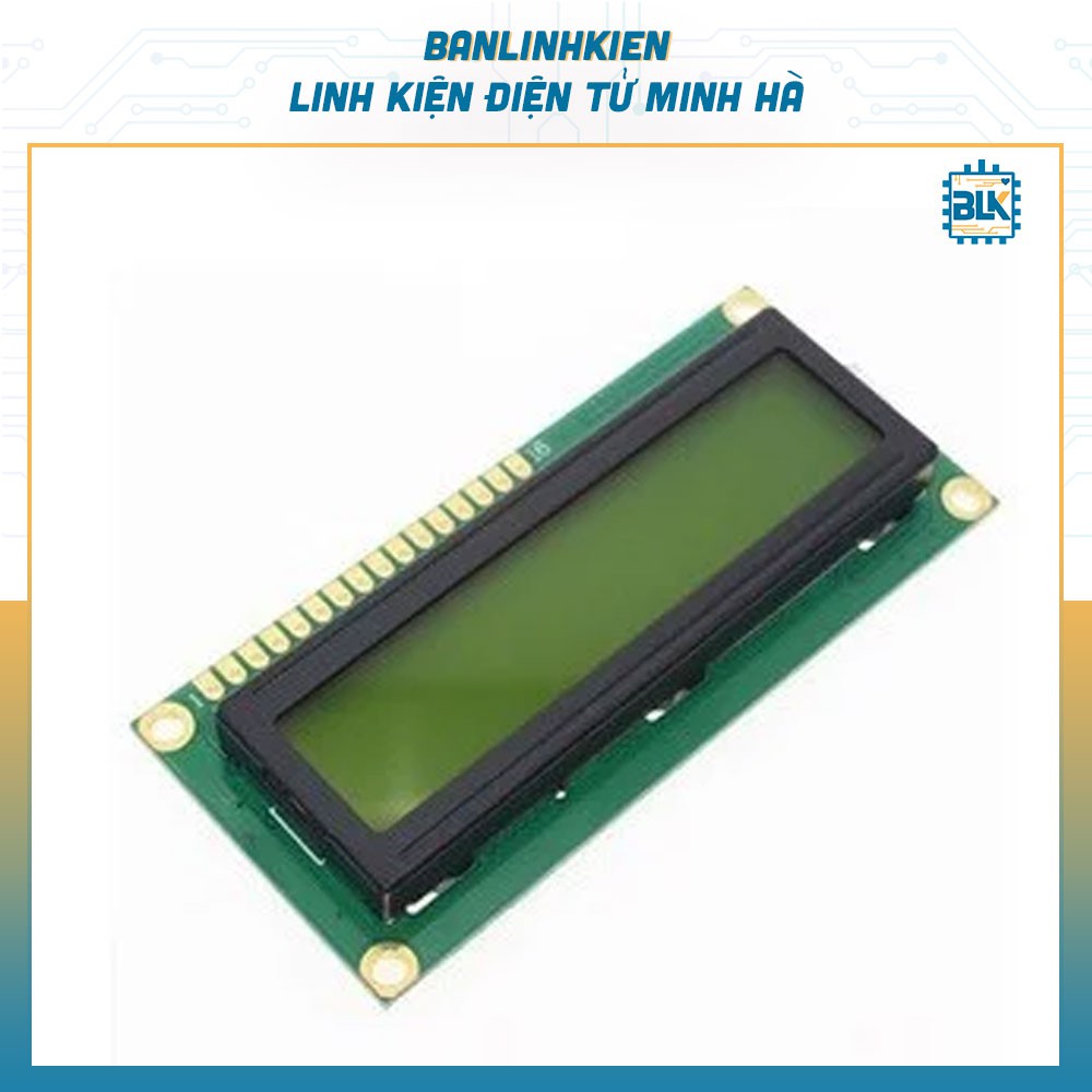 Màn Hình LCD1602 Xanh Lá 5V