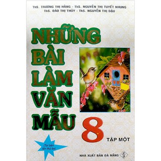 Sách - những bài làm văn mẫu 8 - tập 1 - ha