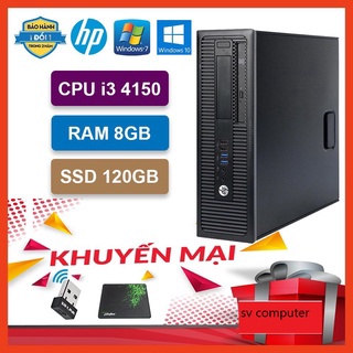 Máy Bộ Văn Phòng – Bộ Máy Tính Để Bàn Cũ HP ProDesk 400G1 ( I3 4150/8G/120G ) – Bảo Hành 12 Tháng